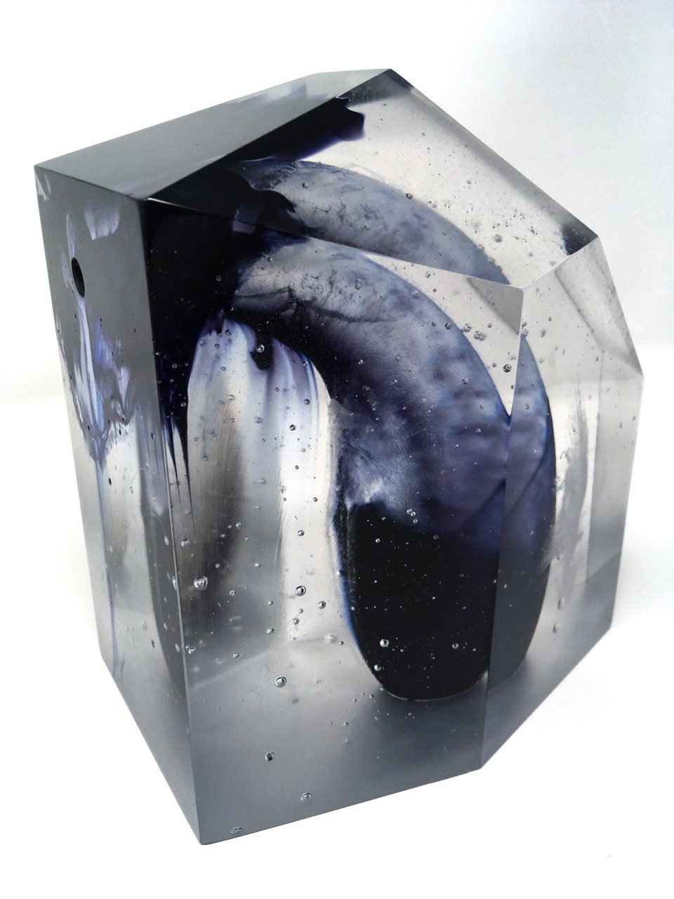 Stranger — further view of the core cast glass block