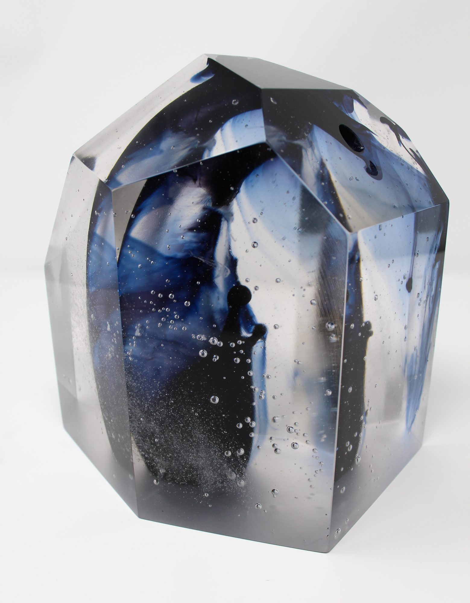 Hotshop — alternative view of the core cast glass block